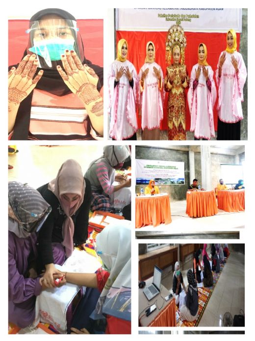 WartaPKU.com Ciptakan Peluang Kerja, Remaja Putri Beserta Ibu-ibu di Maninjau Ini Diberikan Pelatihan Tata Rias dan Mahendi