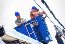 Jalan Ronggowarsito Kini Bersih, Penataan Kabel Optik Berlanjut ke Tiga Ruas Prioritas di Pekanbaru